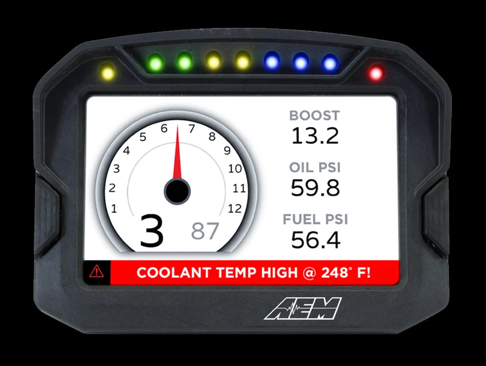 AEM CD-5 5" Carbon Digital Racing Dash Color Display