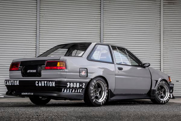 Car Produce A.K.R. 3P Aero Set (FRP) for Levin (AE86)