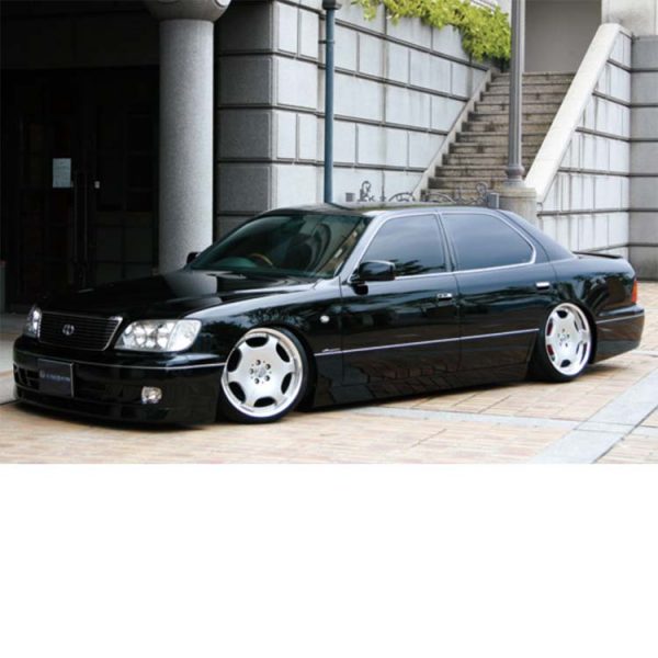 Aimgain Euro Edition 3P Aero Set (FRP) w/Fog Lamp for Lexus LS400 (UCF20) 1998-2000