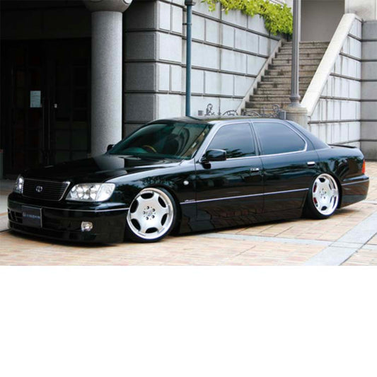 Aimgain Euro Edition 3P Aero Set (FRP) w/Fog Lamp for Lexus LS400 (UCF20) 1998-2000