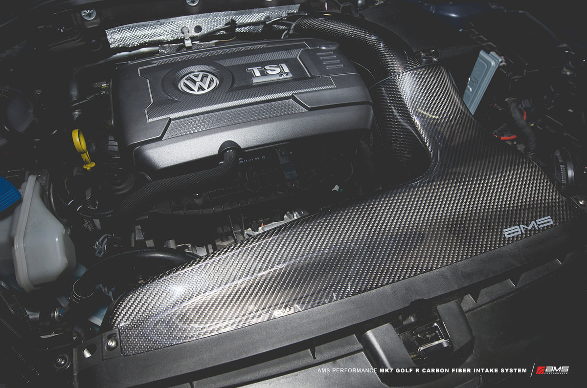 AMS Performance 2015-2019 VW Golf R MK7 Carbon Fiber Intake System