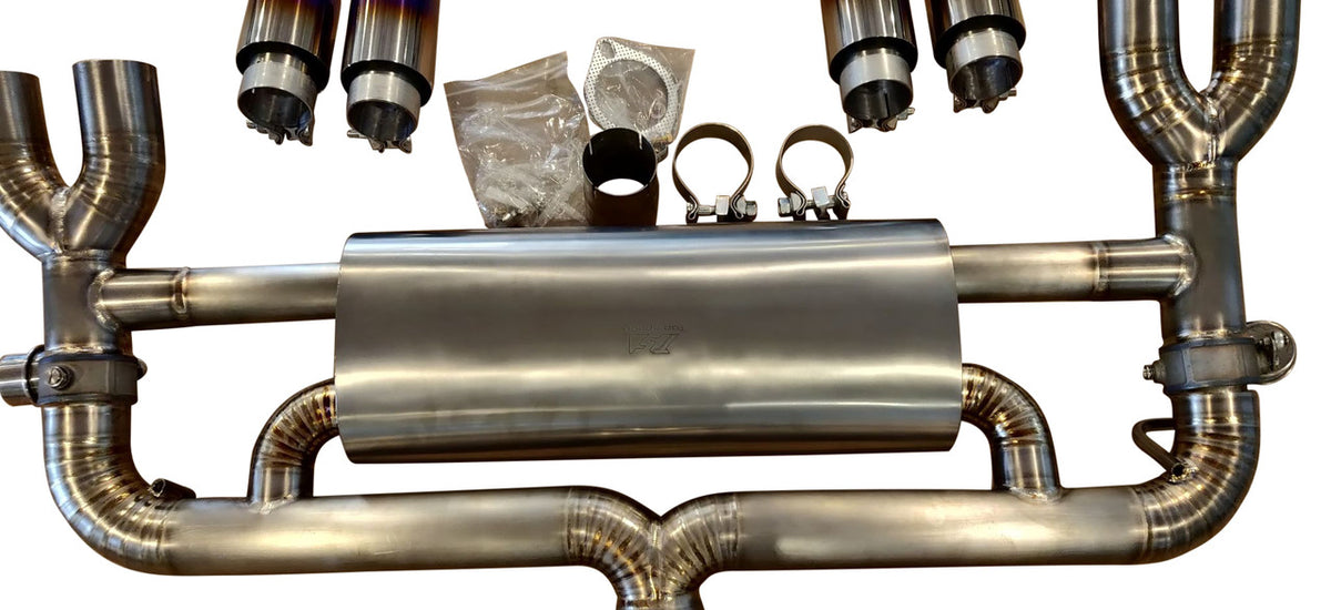 Adaptive Valvetronic Titanium Exhaust + OBD II Remote Audi S3 Sedan 8V 2.0T 2013-2019