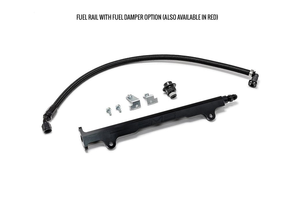 AMS Mitsubishi Lancer Evolution X Fuel Rail Kit Red or Black