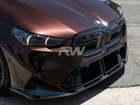 RW Carbon BMW G90/G99 M5 3D Style Carbon Fiber Front Lip
