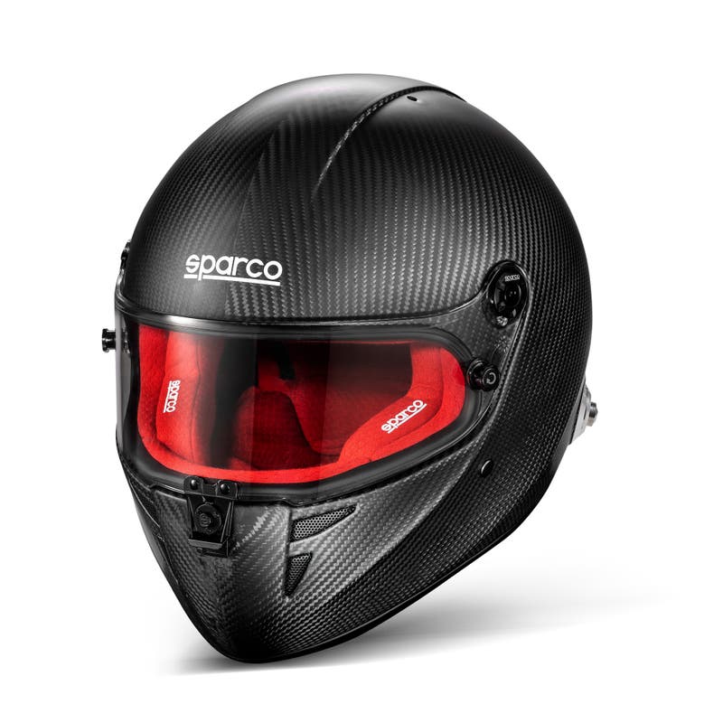 Sparco Stealth RF Helmet - Large - Carbon/Red