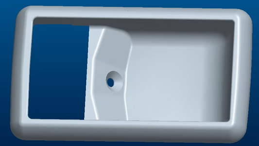 AE86 inner door handle bracket - A pair Glossy or Matte