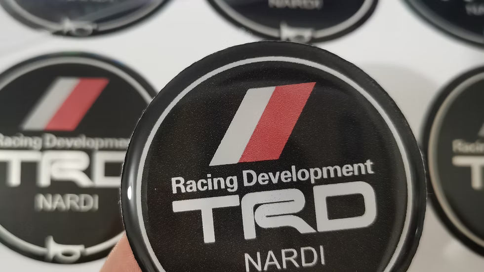 TRD horn decal sticker for Nardi