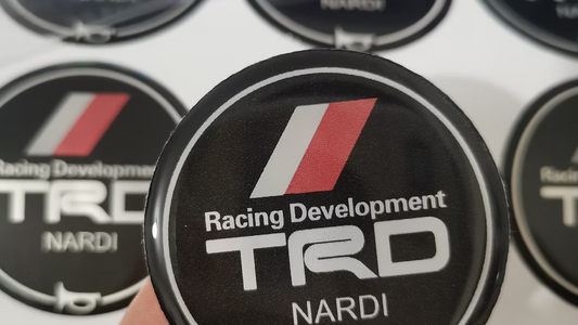 TRD horn decal sticker for Nardi