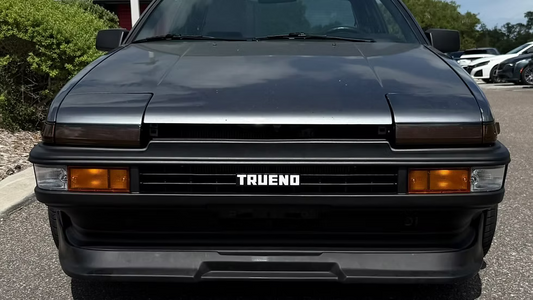 AE86 TRUENO KOUKI BUMPER (Plastic Reproduction) Bumper, Front Lip, Chassis Mount