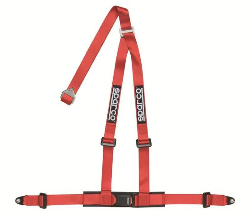 Sparco Belt 2in Red 3pt Bolt-In each (1)