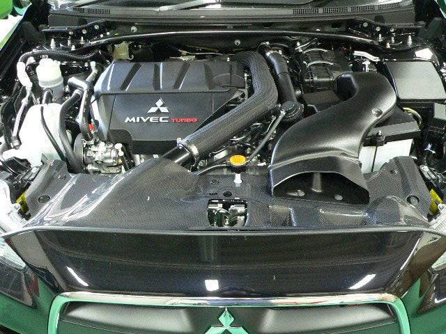 Coltspeed Carbon Air Guide Panel for 2007-16 Mitsubishi Evo X