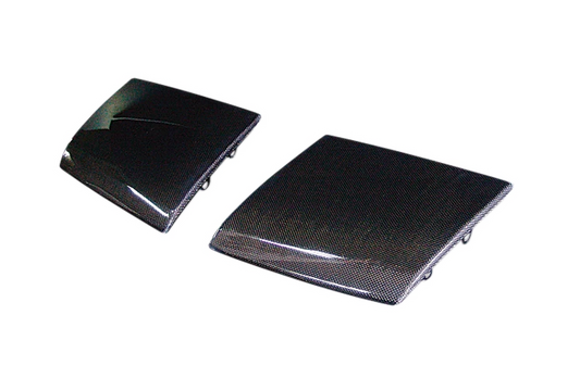 180SX Headlight Covers - Carbon Fiber
