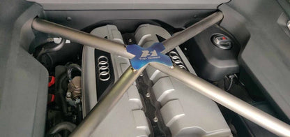 Titanium Engine crossmember brace for Lamborghini Huracan all models 2015-2024 / Audi R8 Gen 2 2017-2023