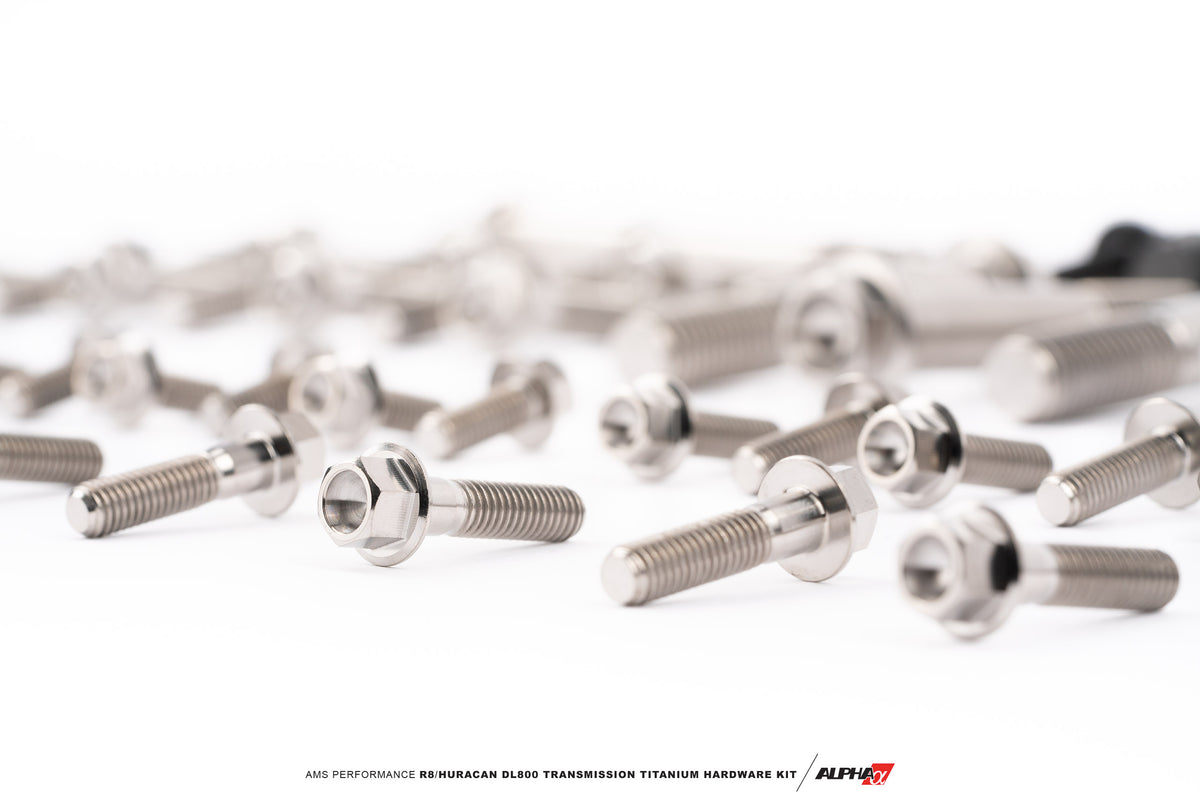 AMS Performance R8/Huracan DL800 Transmission Titanium Hardware Kit