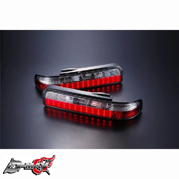 S13 LED Tail Lights - Crystal