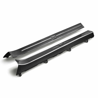 Seibon Carbon Fiber Door Sills - 2009-2021 Nissan GTR