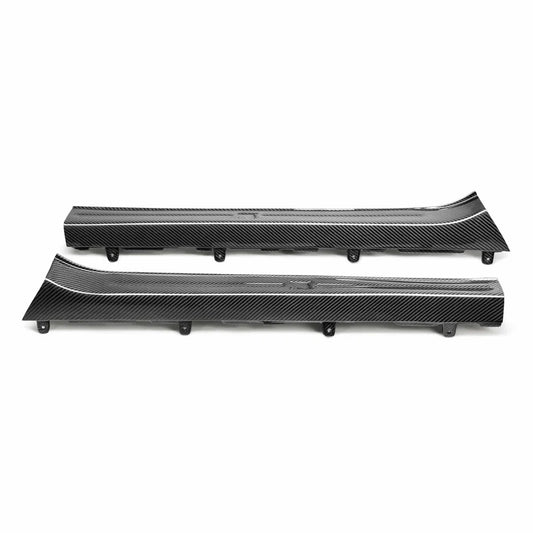 Seibon Carbon Fiber Door Sills - 2009-2021 Nissan GTR