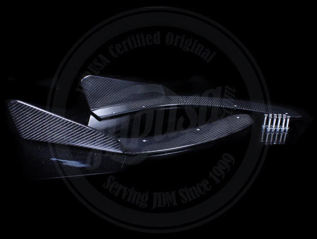 EVS Carbon Fiber Wing Lip Spoilers - 96-00 Civic