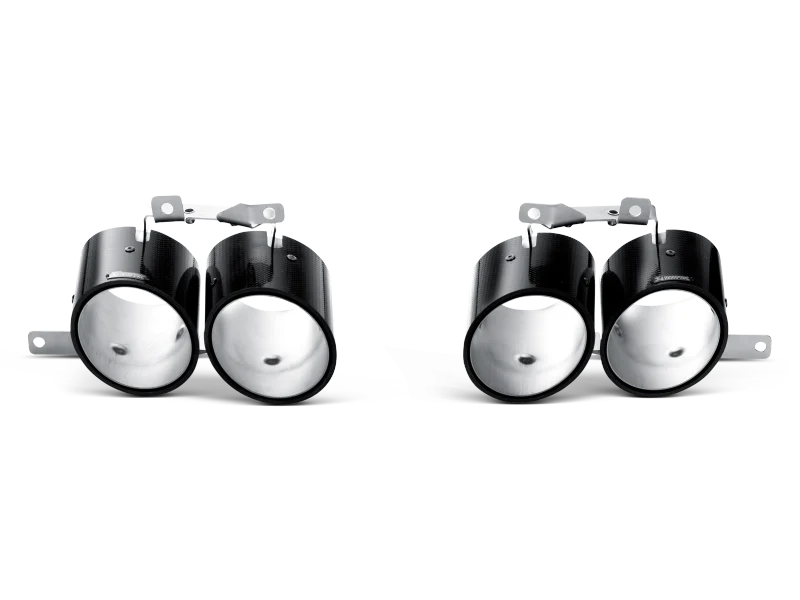 Akrapovic 09-14 Lamborghini Gallardo LP 550-2 Coupe Tail Pipe Set (Carbon)