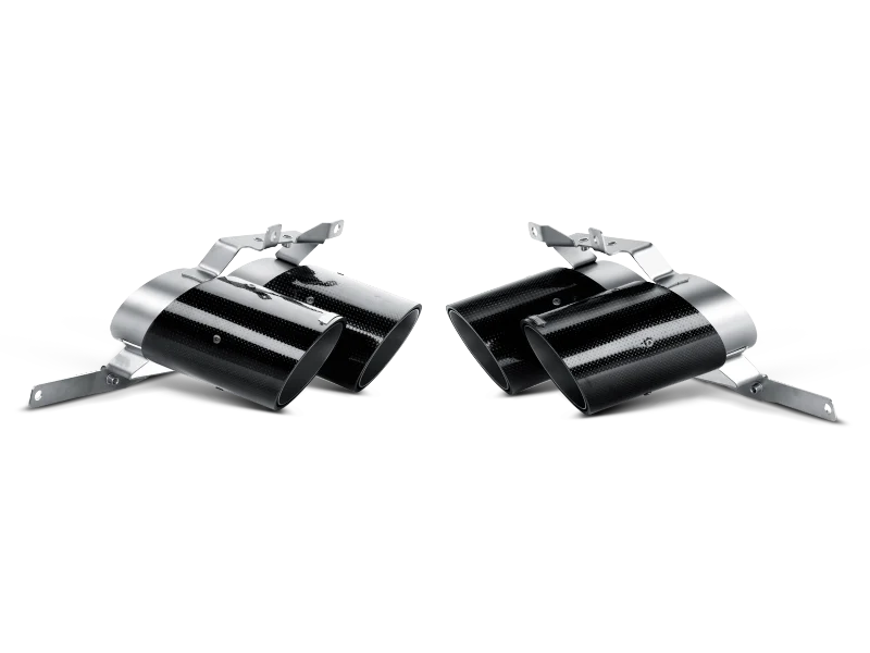 Akrapovic 09-14 Lamborghini Gallardo LP 550-2 Coupe Tail Pipe Set (Carbon)