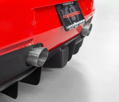Fabspeed Challenge Style Titanium Tips for F142M Ferrari 488 GTB & 488 Spider