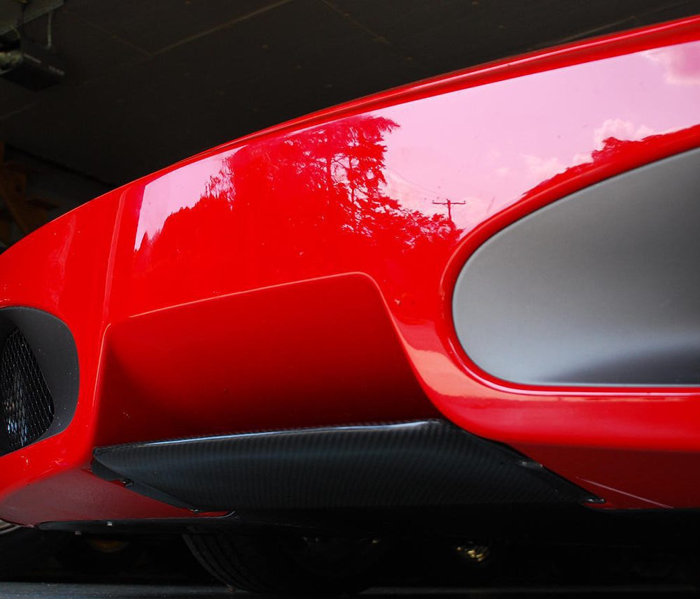Fabspeed Carbon Front Bumper Splitter for Ferrari F430