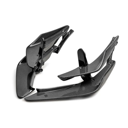 Seibon 23-24 Honda Civic Type-R Carbon Front Bumper Canards