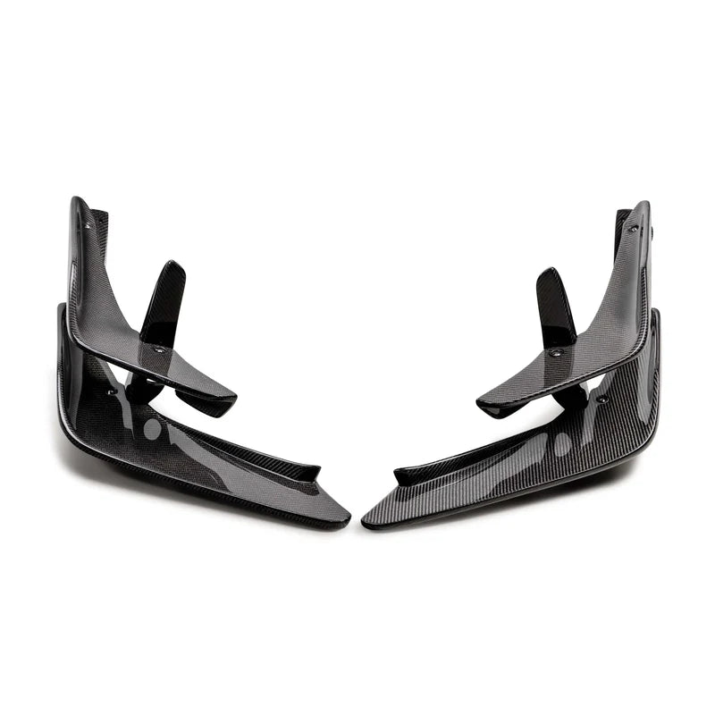 Seibon 23-24 Honda Civic Type-R Carbon Front Bumper Canards