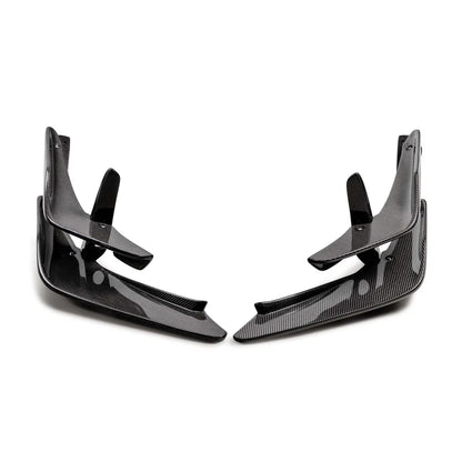 Seibon 23-24 Honda Civic Type-R Carbon Front Bumper Canards