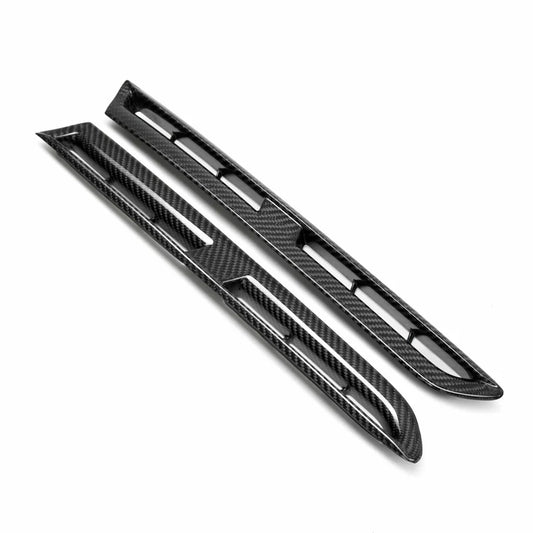 Seibon Carbon Fiber Front Fender Ducts - 2009-2022 Nissan GTR