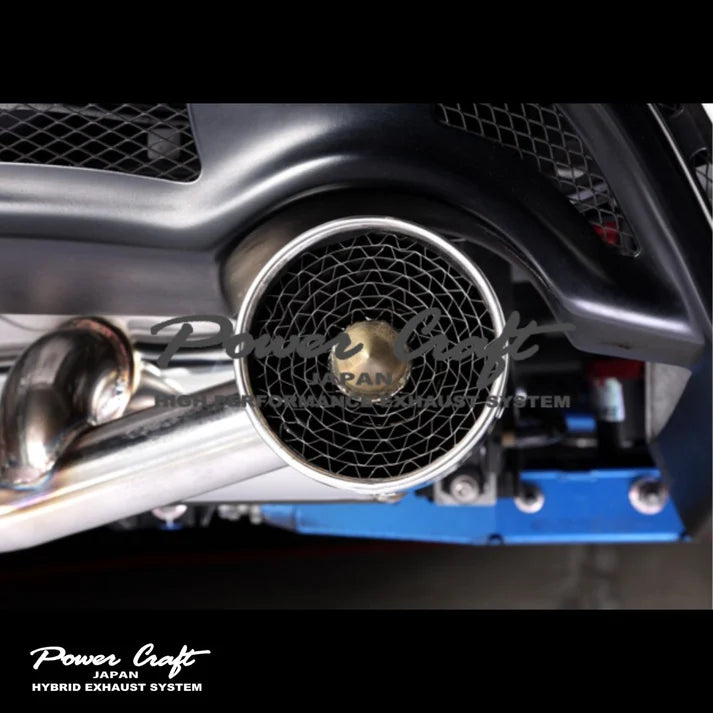 GT86/BRZ (Zenki/Kouki) HYBRID Exhaust System with Control Vavle (Honeycomb)