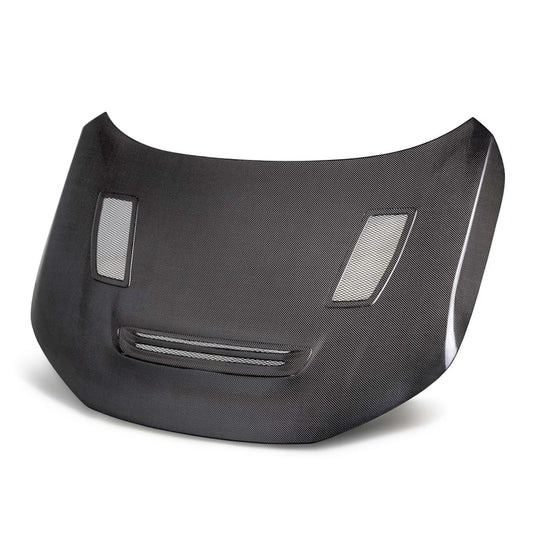 Seibon 23-24 Honda Civic Type-R GT-Style Double Sided Carbon Fiber Hood