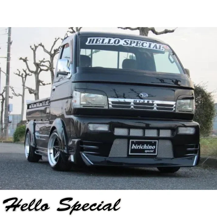 HIJET Jumbo Zenki [S200P/S210P] Racing Front Bumper - Birichino Series