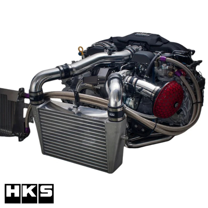 HKS GT4135 Bolt-on Turbo Kit Exclusively designed for the FA20 platform found in the Toyota GT86 (ZN6) and Subaru BRZ (ZC6)