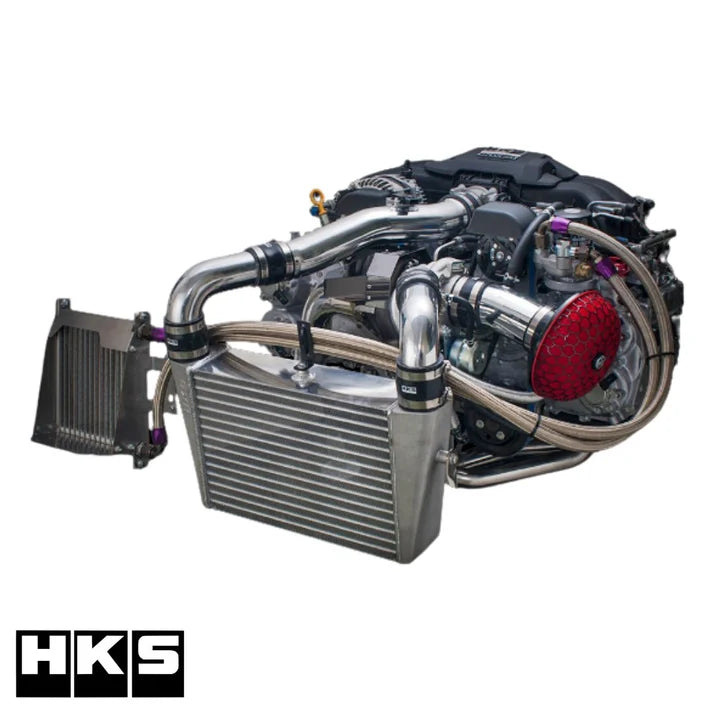 HKS GTIII RS Bolt-on Turbocharger Kit Exclusively designed for the FA20 platform found in the Toyota GT86 (ZN6) and Subaru BRZ (ZC6)