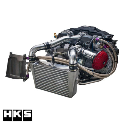 HKS GTIII RS Bolt-on Turbocharger Kit Exclusively designed for the FA20 platform found in the Toyota GT86 (ZN6) and Subaru BRZ (ZC6)
