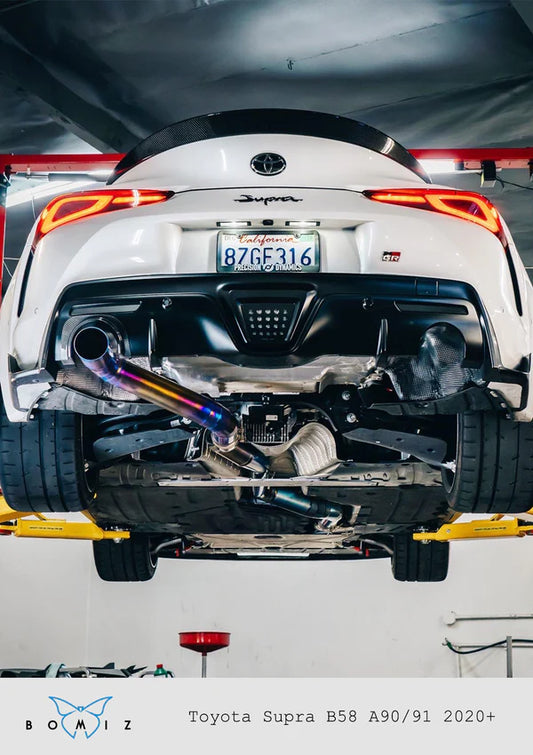Toyota GR Supra A90 MK5 B58 Full Titanium Catback Exhaust