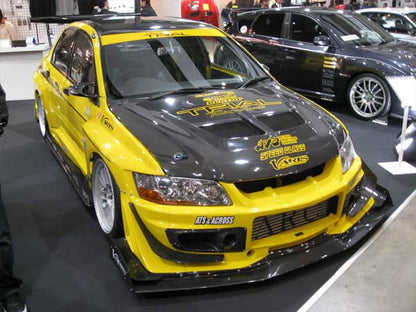 Varis Time Attack Side Skirts & Carbon Big Underboard for CT9A Mitsubishi Lancer Evolution VIII