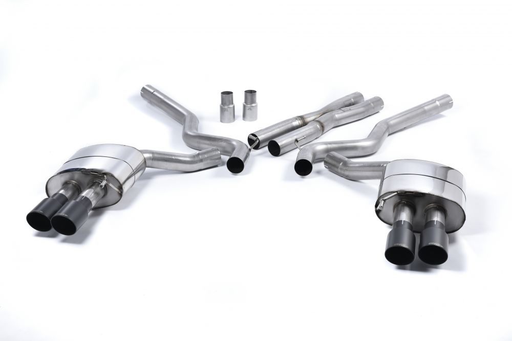 Milltek Catback Exhaust System for S550 Ford Mustang GT (pre-facelift / Roush valance)