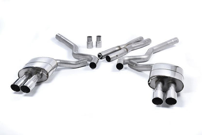 Milltek Catback Exhaust System for S550 Ford Mustang GT (pre-facelift / Roush valance)