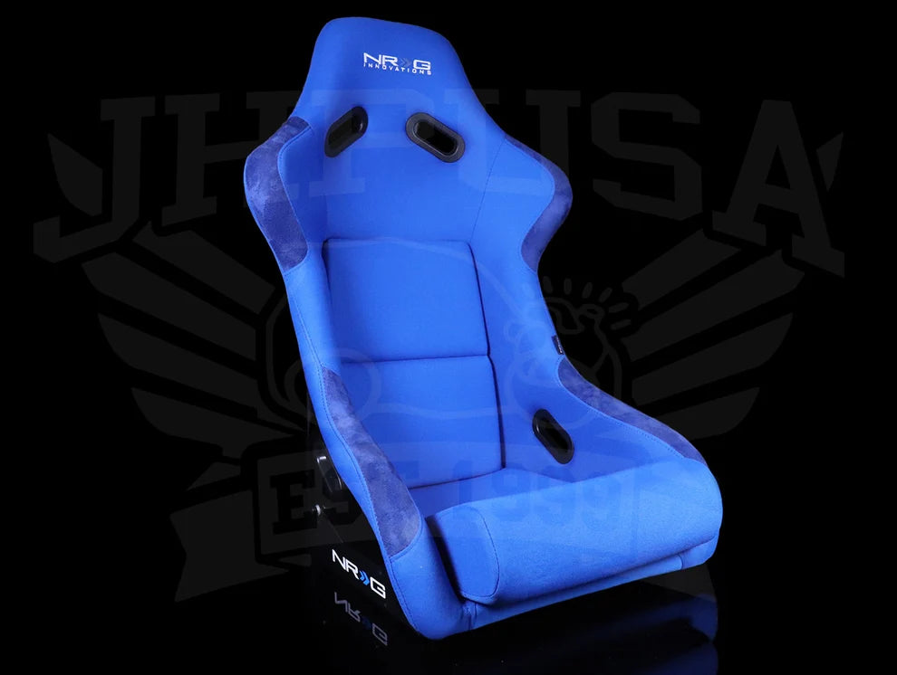 NRG FRP Race Bucket Seat - Large / Blue (1)