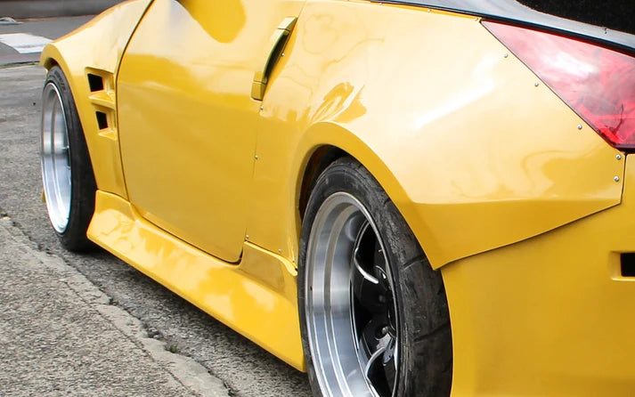 ORIGIN Labo +30mm Front Fenders - Twin Duct To suit Nissan Fairlady 350Z (Z33)
