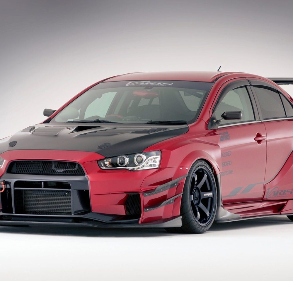 Varis Version 2 Widebody Aero Kit for CZ4A Mitsubishi Lancer Evolution X [VAMI-230/VAMI-231]