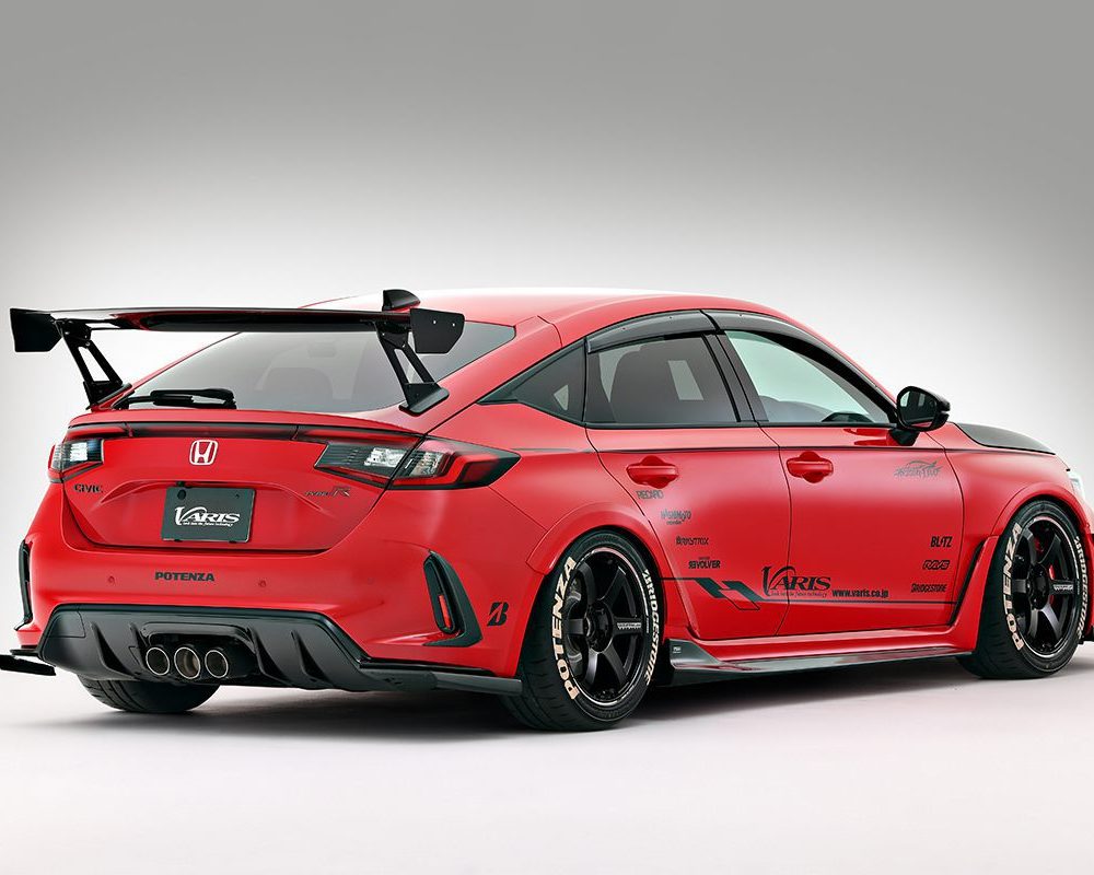 Varis ARISING-1 Carbon Exhaust Heat Shield for FL5 Honda Civic Type R