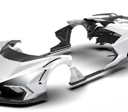 1016 Industries Complete Aero Kit for Lamborghini Revuelto