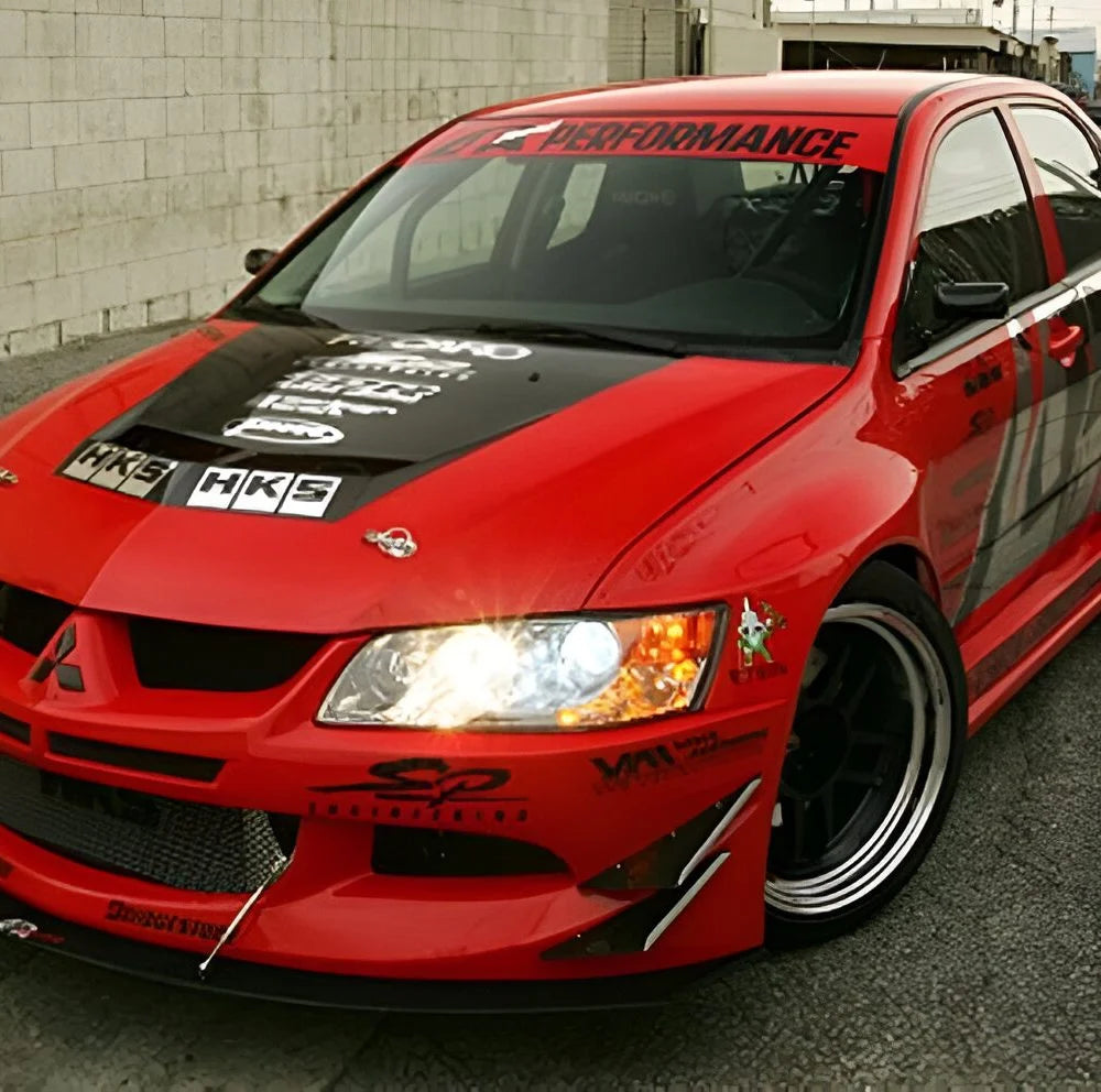 APR Performance EVIL-R Carbon Aerodynamic Kit for CT9A Mitsubishi Lancer Evolution VIII