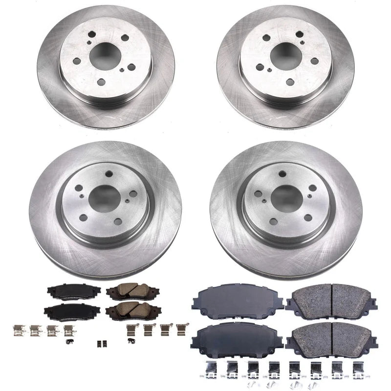 Power Stop 07-09 Lexus LS460 Front & Rear Autospecialty Brake Kit