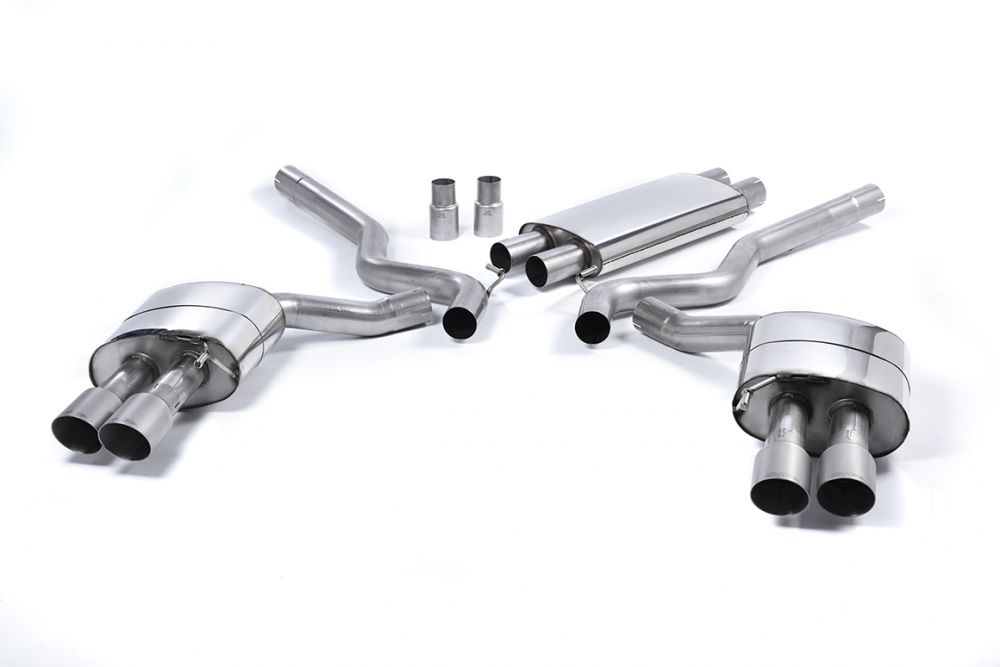Milltek Catback Exhaust System for S550 Ford Mustang GT (pre-facelift / Roush valance)