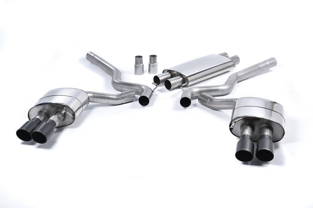 Milltek Catback Exhaust System for S550 Ford Mustang GT (pre-facelift / Roush valance)