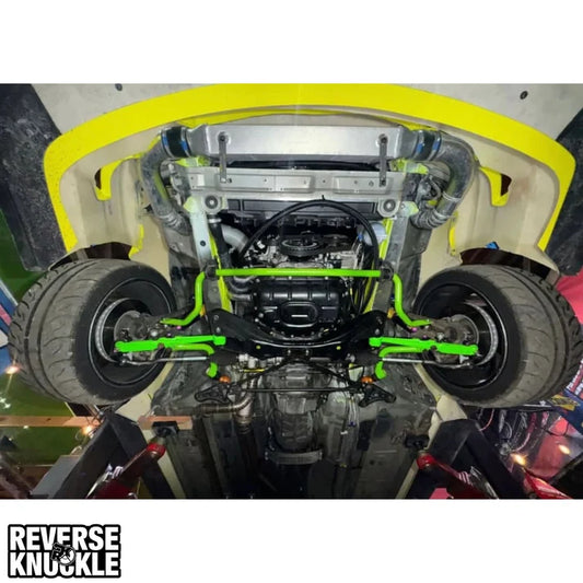 REVERSE KNUCKLE Front Lower Control Arms - +50mm Extended To suit TOYOTA JZX100, JZX110,XE10, and JZS171 Platforms